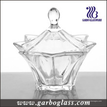 Clear Glass Candy Jar (GB1832BJX)